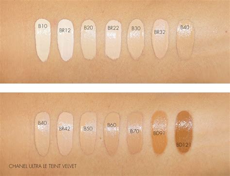 chanel le teint velvet swatches|chanel velvet foundation 10 beige.